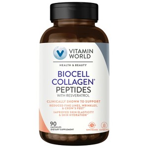 Vitamin World - BioCell Collagen® Peptides with Resveratrol - 1 of 3