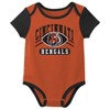 NFL Cincinnati Bengals Infant Boys' 3pk White Bodysuit - image 2 of 4