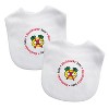 BabyFanatic Officially Licensed Unisex Baby Bibs 2 Pack - NHL Chicago Blackhawks - 2 of 3