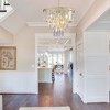 20" 3-Tier Gold Crystal Chandelier 7-Light Pendant, Elegant Ceiling Lighting (No Bulbs) - 2 of 4