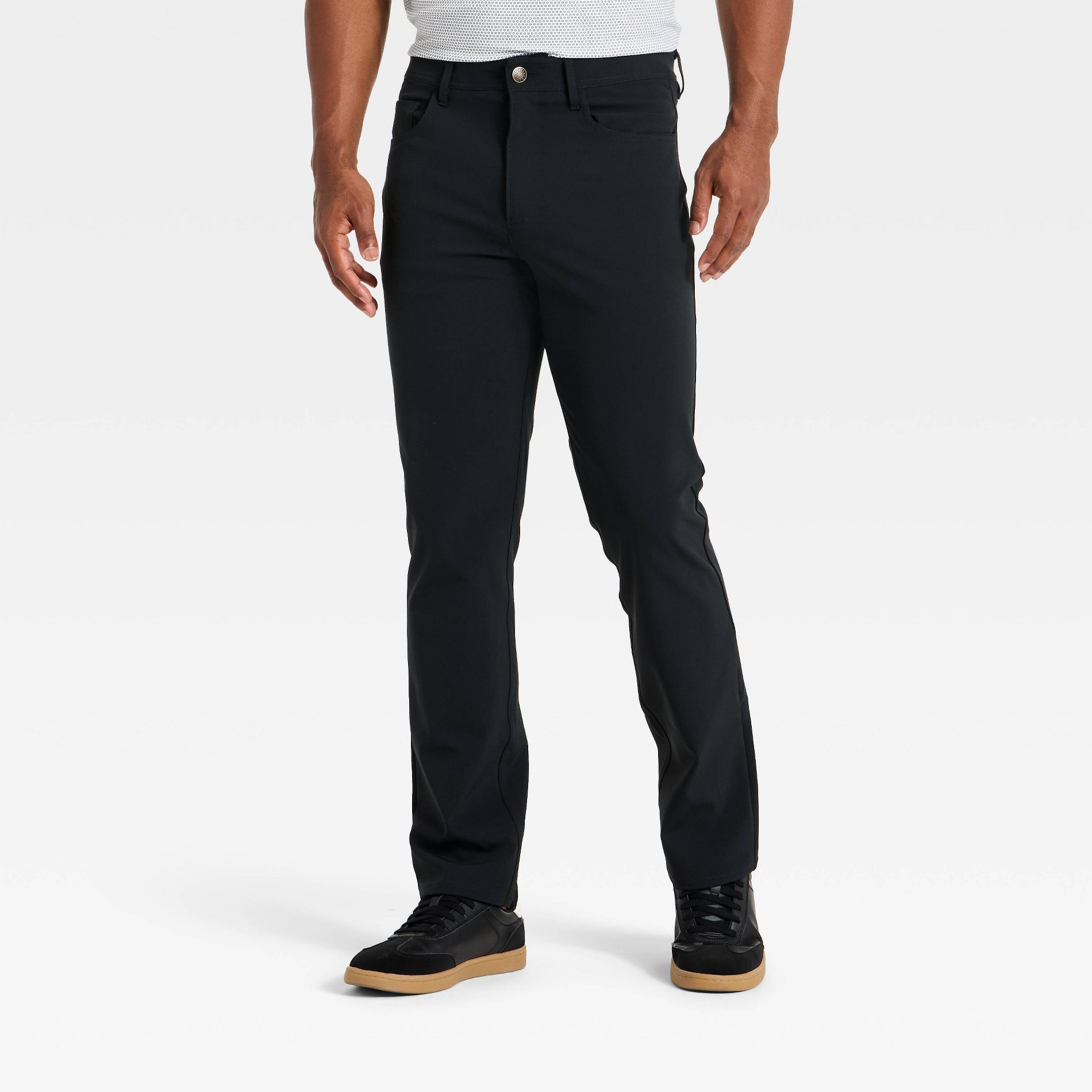 Men's Slim Straight Fit Five Pocket Pants - Goodfellow & Co™