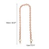 Unique Bargains Trendy Handbag Strap Pink White 1 Pc - 2 of 4