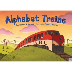 Alphabet Trains - by  Samantha R Vamos (Paperback) - 1 of 1
