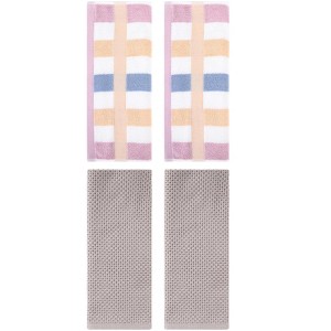 REGALWOVEN 4 Pcs Bathroom Hotel and Spa Waffle Cotton Hand Towels - 1 of 4