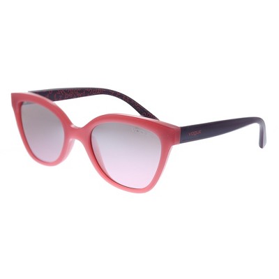 Vogue Junior VJ 2001 25537A Unisex Cat-Eye Sunglasses Opal Pink 45mm