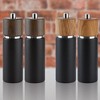 ZASSENHAUS "Hannover" Matte black w/ Olive wood Salt Mill, 7" - 4 of 4