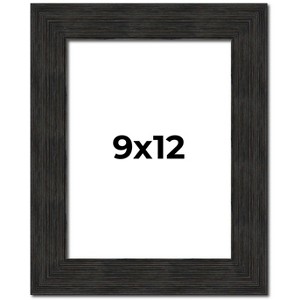 PosterPalooza | Photo Size Contemporary Black Frame - UV Acrylic, Foam Board Backing, Hanging Hardware - 1 of 4