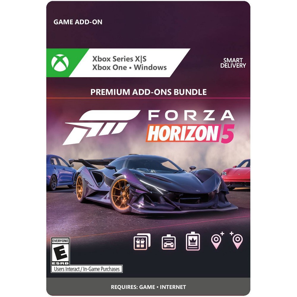 Photos - Game Microsoft Forza Horizon 5: Premium Add-Ons Bundle - Xbox Series X|S/Xbox One (Digita 