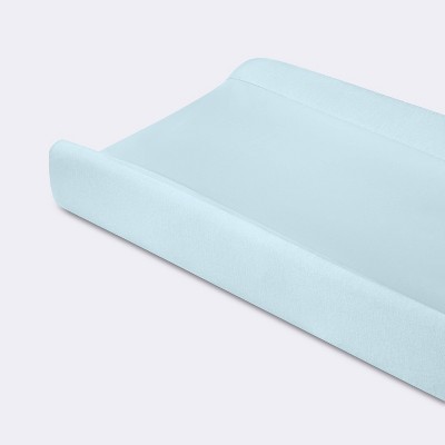 Wipeable Changing Pad Cover Solid Blue Cloud Island Target