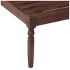 Teal Island Designs Napa Modular Natural Dark Oil Acacia Armless Chair - 4 of 4