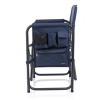 Outdoor Portable Folding Camp Sports Chair in Navy Blue - 4 of 4