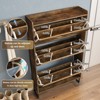 Shoe Storage Cabinet with 3 Flip Drawers - 4 of 4