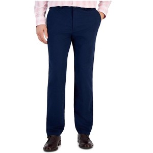Alfani Mens Easy Casual Trouser Pants, darkblue, 32W x 32L - 1 of 1