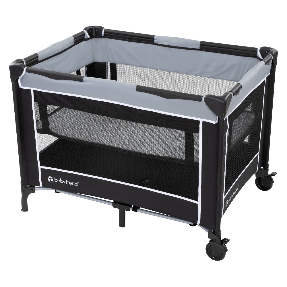 Baby Trend Portable Playard with Bassinet - Twinkle Gray