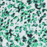 white green print