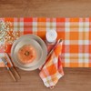 Solino Home Fall Buffalo Check  Linen Table Runner - 3 of 4