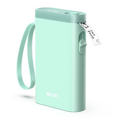 Label Maker Machine with Tape, FLEXYVA P21-A Portable Bluetooth Label Printer, Mini Label Makers with Multiple Templates for Office Home, Green