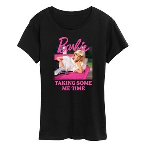 Women's - Barbie - Taking Some Me Time Short Sleeve Graphic T-Shirt - 1 of 4