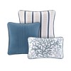 NicBex Brushed Microfiber Bedding Comforter Sets, Coastal Style Bedding Set Reversible Quilt Set with Decorative Pillows, Machine Washable - 3 of 4
