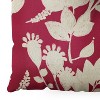 Viviana Gonzalez Floral Magenta vibes Floor Pillow - Deny Desings - 3 of 4