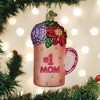 Old World Christmas Glass Blown Ornament for Christmas Tree, Best Mom Mug - 2 of 4