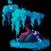 Men's Design By Humans The Wolf Tree By wailingwolf T-Shirt - 2 of 2