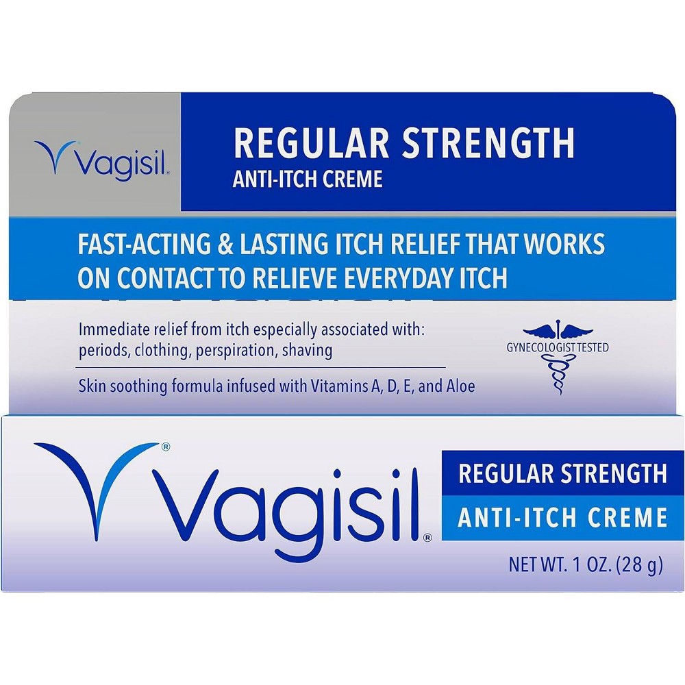 Vagisil Regular Strength Anti-Itch Feminine Creme - 1oz