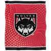 Western Oregon University Logo Dots Silky Touch Blanket White 50x60 - 2 of 4