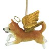 Design Toscano Honor the Pooch: Welsh Corgi Holiday Dog Angel Ornament - 4 of 4