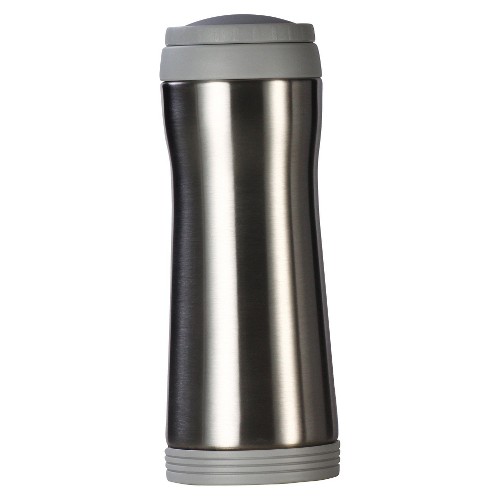 AKTive Lifestyle Timolino Vacuum 12oz Mug with Infuser - Brushed Stainless