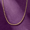 Ross-Simons 2.6mm 14kt Yellow Gold Rope-Chain Necklace - 4 of 4