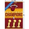 Trends International NBA Miami Heat - Champions 23 Unframed Wall Poster Prints - 3 of 4