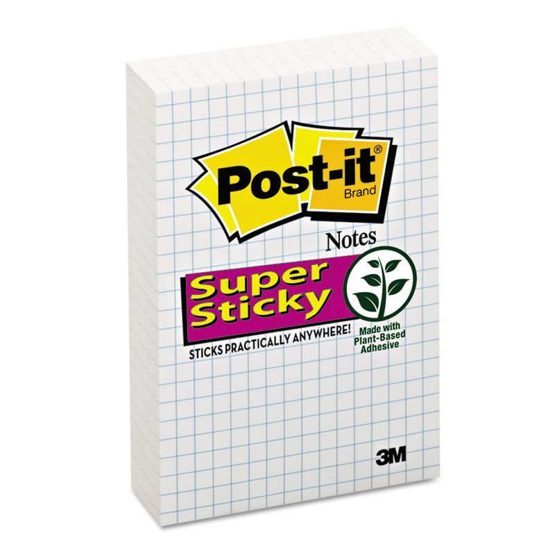 Post-it Grid Notes 4 x 6 White 50-Sheet 6/Pack 660SSGRID, 2 of 7