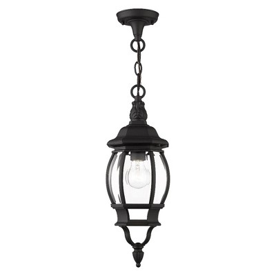 Livex Lighting Frontec 1 - Light Pendant in  Textured Black