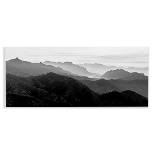 Stupell Industries Misty Sky Open Mountain Landscape, 17" x 7" - 1 of 4