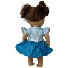 Doll Clothes Superstore Two Tone Party Dress Fits 14 Inch Baby Alive And Little Baby Dolls - 4 of 4
