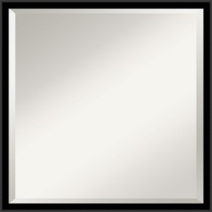 Amanti Art Incline Beveled Wood Framed Bathroom Vanity Wall Mirror - 1 of 4