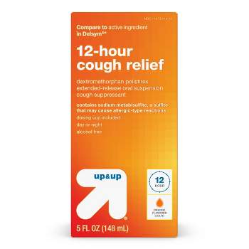 Cough Suppressant DM 12 Hour Relief Liquid - Orange - 5 fl oz - up & up™
