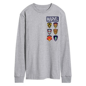 Men's - Marvel - Guardians Icons Long Sleeve Graphic T-Shirt - 1 of 3