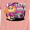 Girls' - Paw Patrol - Skye Let's Roll Fitted Short Sleeve Graphic T-Shirt - 2 of 4