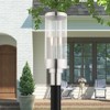 Livex Lighting Hillcrest 3 - Light Post Light in  Polished Chrome - 4 of 4