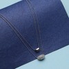 Women's Bling Bean Multi-Strand Necklace - Chalice Silver - 3 of 4