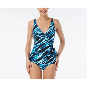 Gabar Deep Sea Surplice One Piece Swimsuit - 1 of 2
