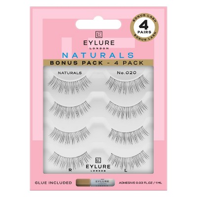 Eylure Naturals False Eyelashes - No 020 - 4pr