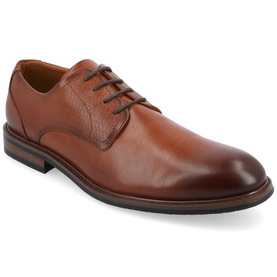 Vance Co. Mens Kendon Plain Toe Lace-up Derby