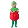 Joyfy Halloween Baby Strawberry Costume Toddler, Infant Fruit Costume for Girls Kids Halloween Dressup Party - 4 of 4