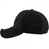 Adult Batman Dark Knight Trilogy Logo Black on Black New Era 39Thirty Fitted Hat - 3 of 4