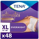 TENA Intimates for Women Incontinence & Postpartum Underwear - Overnight Absorbency