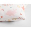 2 Pack Jersey Cotton Toddler Pillowcases, Envelope Travel Pillowcases - NTBAY - 4 of 4