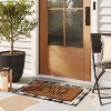 1'6"x2'6" Printed Rug Black - Threshold™ - 2 of 4